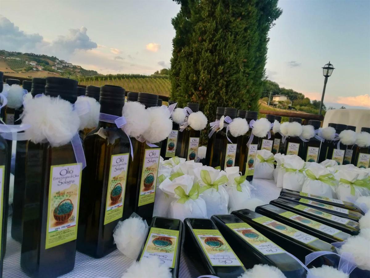 Agriturismo Alla Solagna Colli del Tronto Bagian luar foto