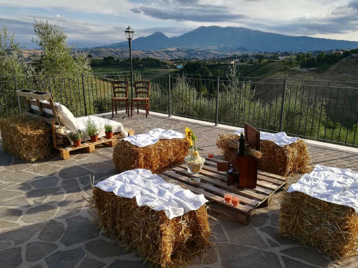 Agriturismo Alla Solagna Colli del Tronto Bagian luar foto