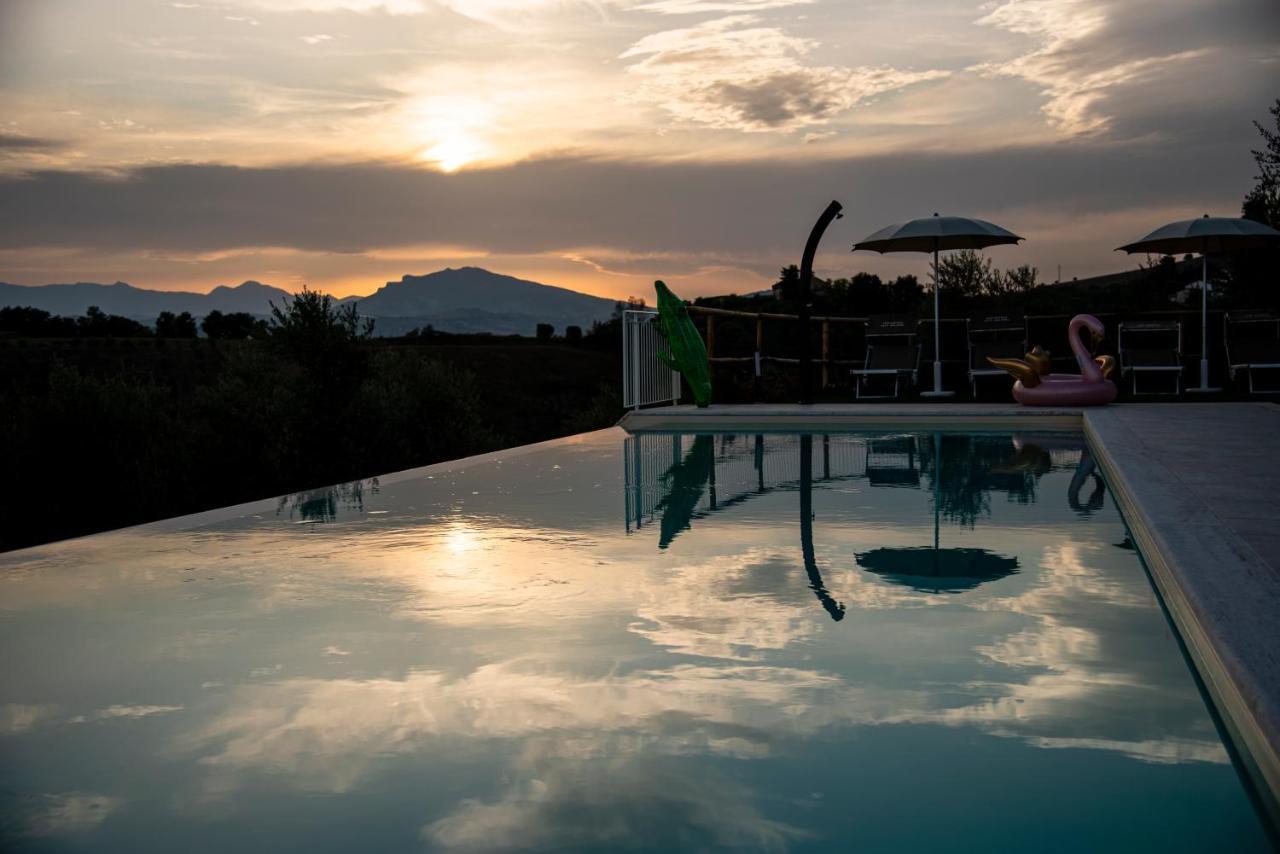 Agriturismo Alla Solagna Colli del Tronto Bagian luar foto